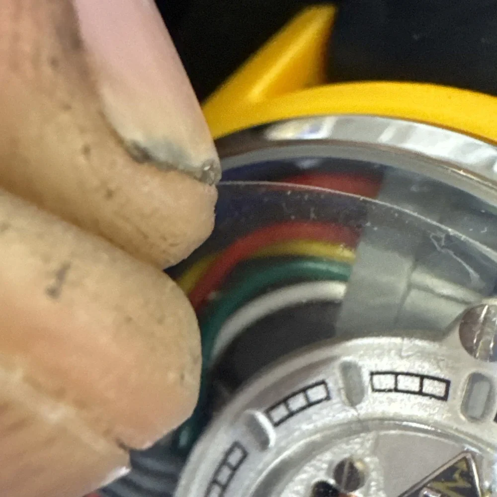 The Electricianz Cable Z White Band Discontinued Watch # ZZ-A1A/02-F100